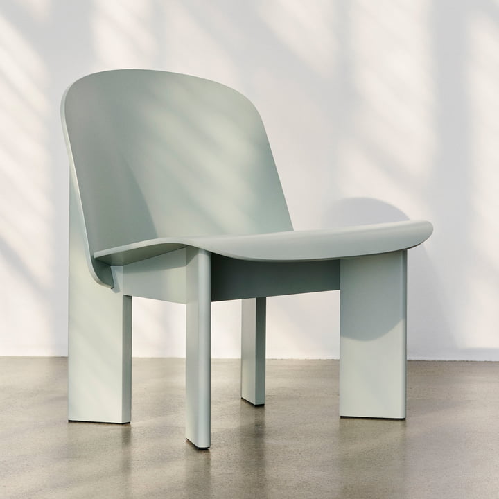 Chisel Lounge Chair, eukalyptus (vandbaseret lakeret) fra HAY