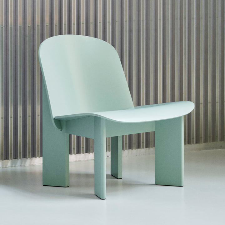 Chisel Lounge Chair, eukalyptus (vandbaseret lakeret) fra HAY