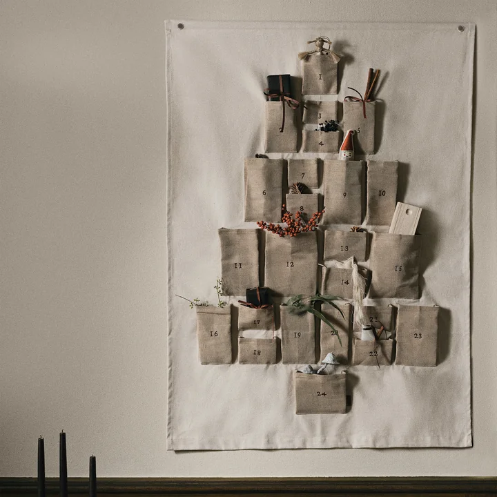 Pine adventskalender fra Ferm Living