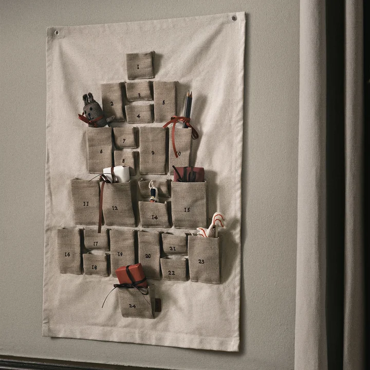 Pine adventskalender fra Ferm Living