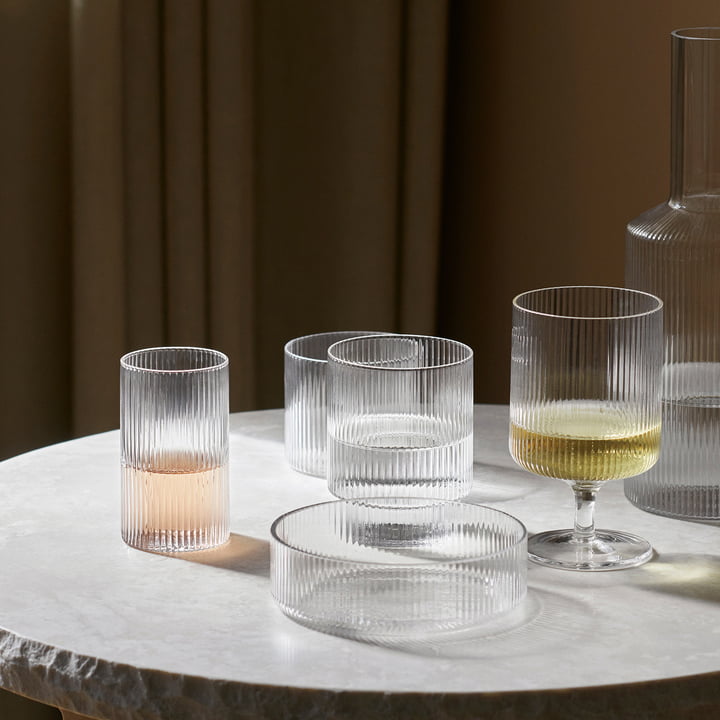 Ripple glas fra ferm Living