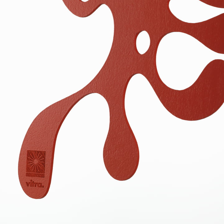 Vitra - Eames Plywood Mobile, Model A, delikat rose/valmuerød ( Eames Special Collection 2023)