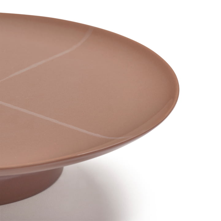 Zuma kagetallerken af Kelly Wearstler, Ø 33 cm, Sienna/creme orange fra Serax