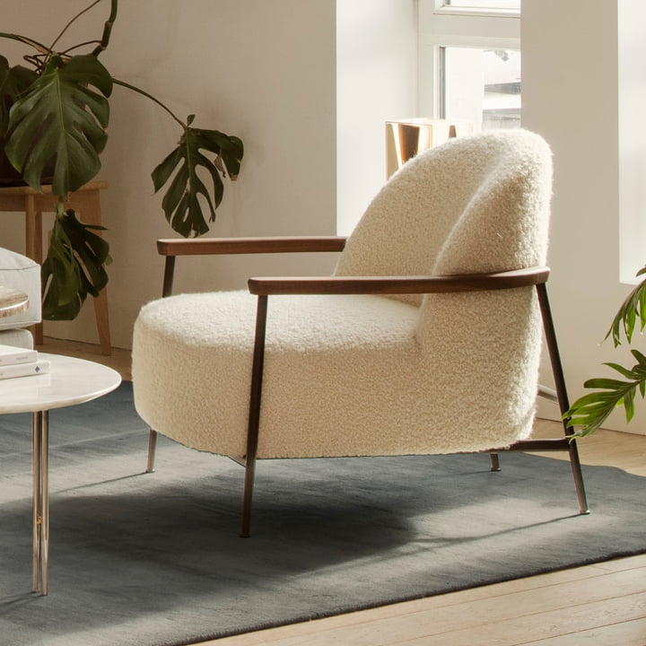 Gubi - Sejour Lounge Chair med armlæn