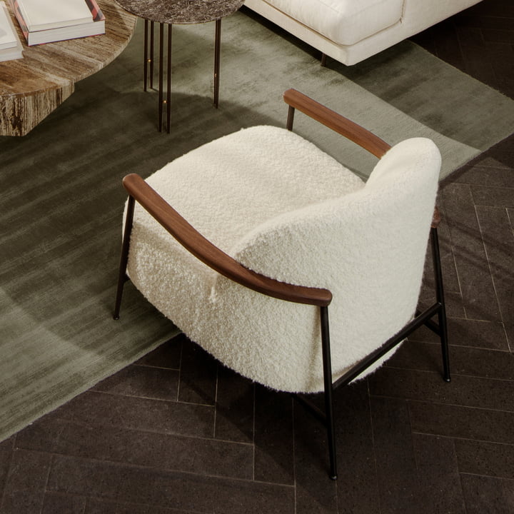 Gubi - Sejour Lounge Chair med armlæn