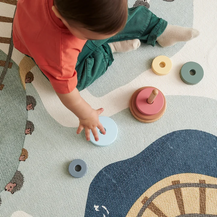 Edvin stabelringe fra Kids Concept