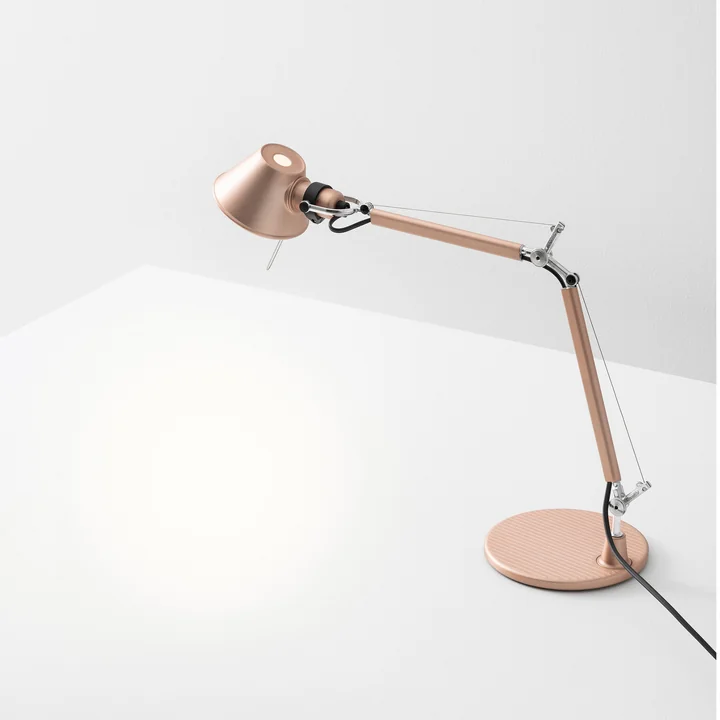 Artemide - Tolomeo Micro bordlampe, kobberlook (juleudgave 2023)