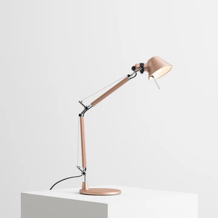 Artemide - Tolomeo Micro bordlampe, kobberlook (juleudgave 2023)