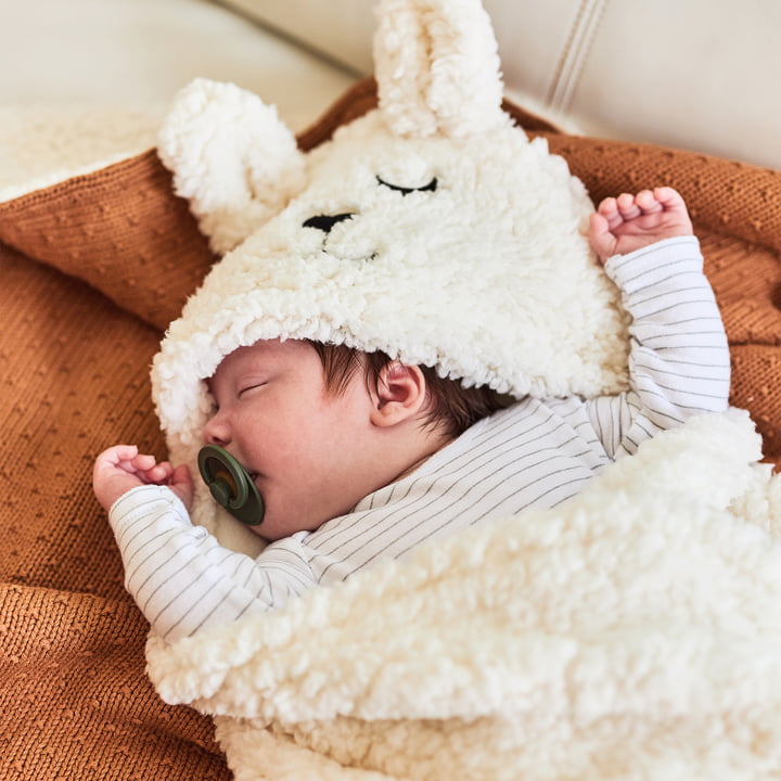 Bunny svøbtæppe fra Jollein