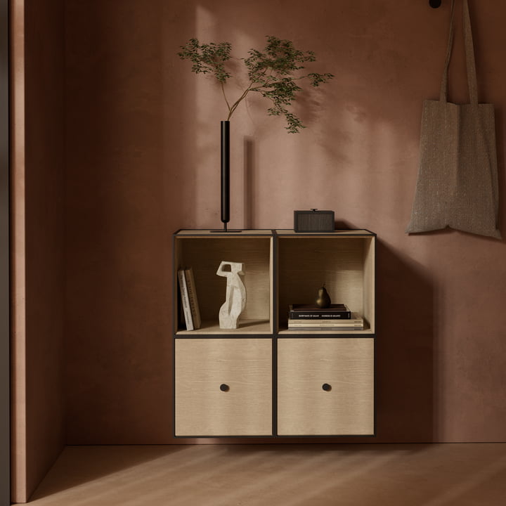Frame overskab 35 (inkl. 2 låger), eg fra Audo Copenhagen