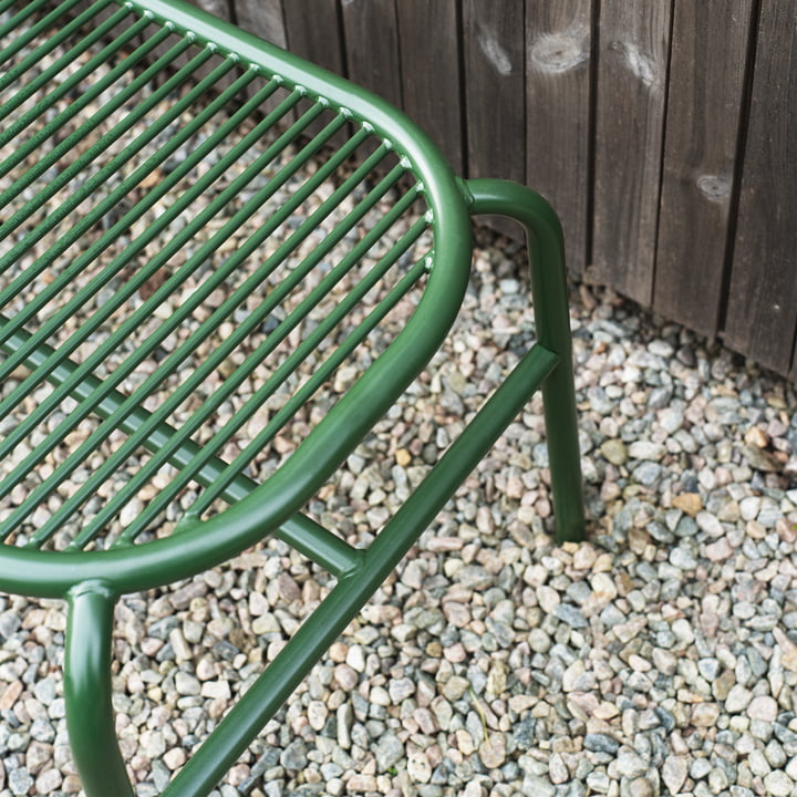 Vig bænk, mørkegrøn fra Normann Copenhagen