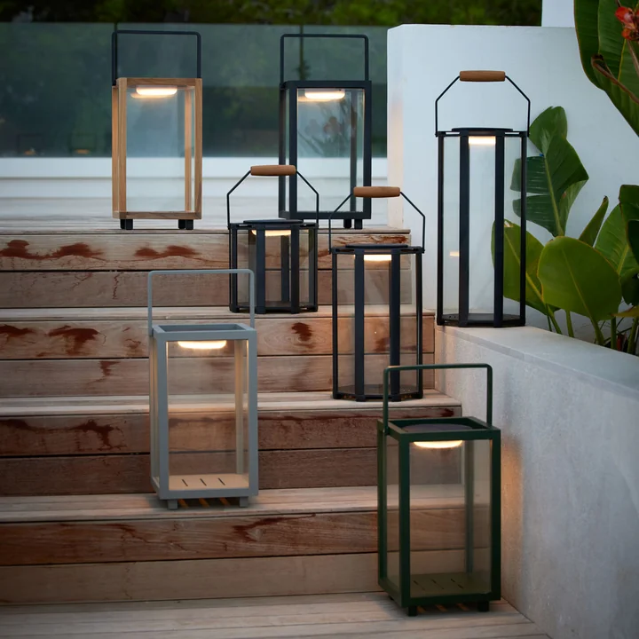 Cane-line - låg med solcelle-LED til Lighthouse S