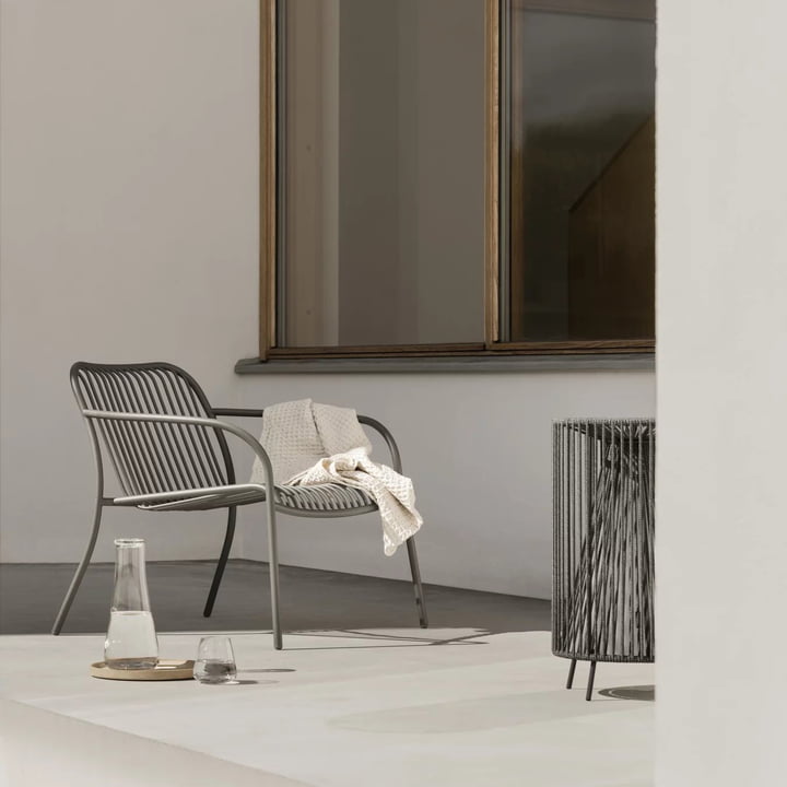 Yua Wire loungestol fra Blomus