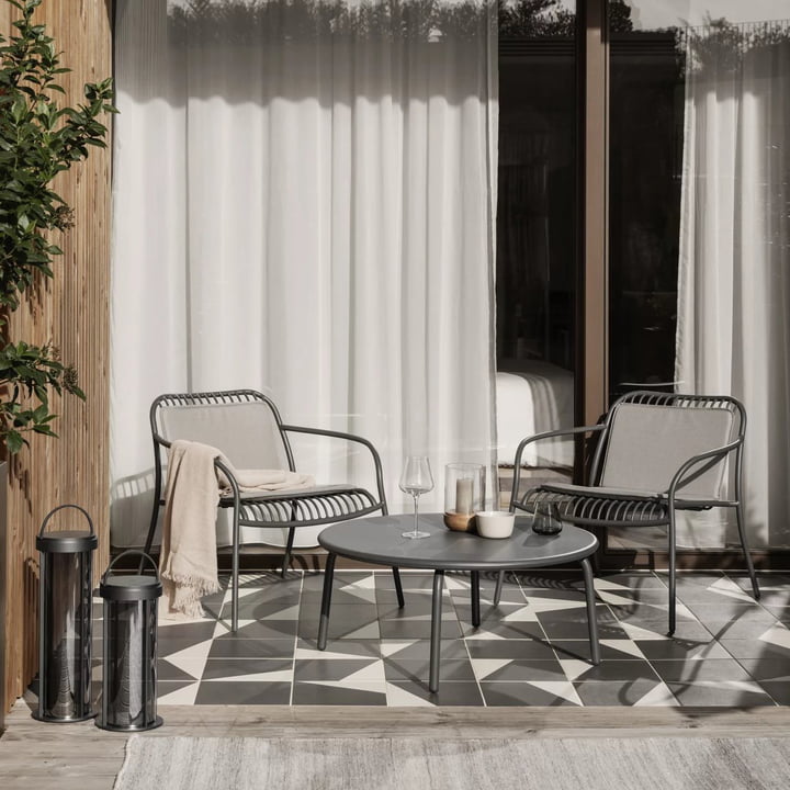 Yua Wire loungestol fra Blomus