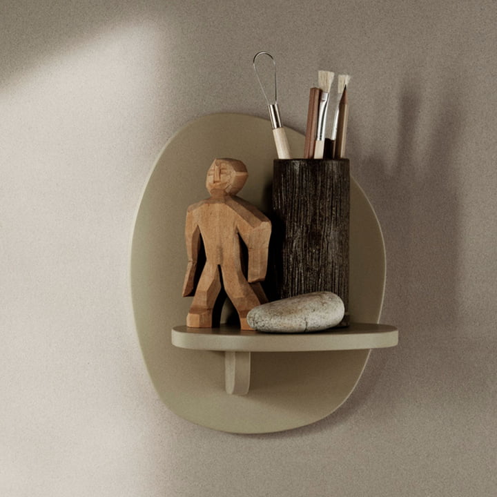 Pilu væghylde, H25, kashmir fra Ferm Living