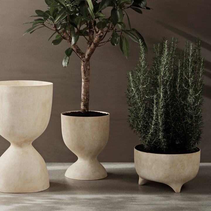 ferm Living - Evoke urtepotter, varmt sand