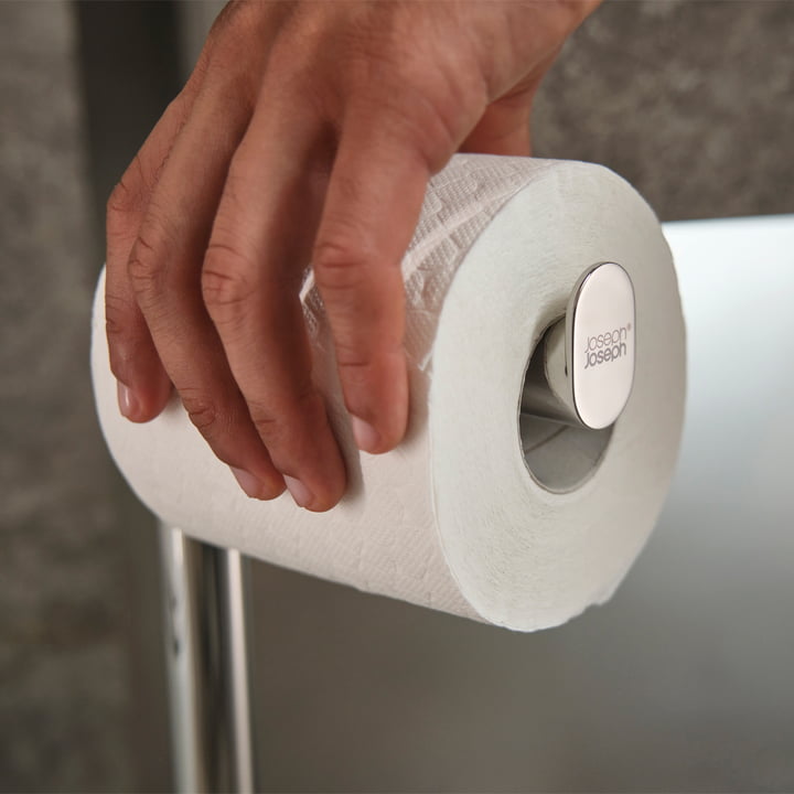 EasyStore Luxe 2-i-1 toiletpapirholder fra Joseph Joseph