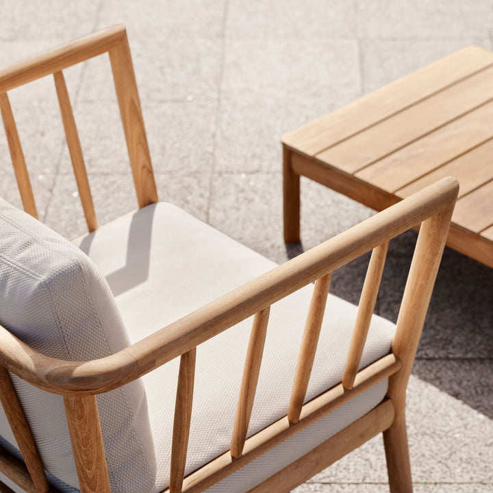 Skagerak Tradition Outdoor Lounge Chair af Fritz Hansen