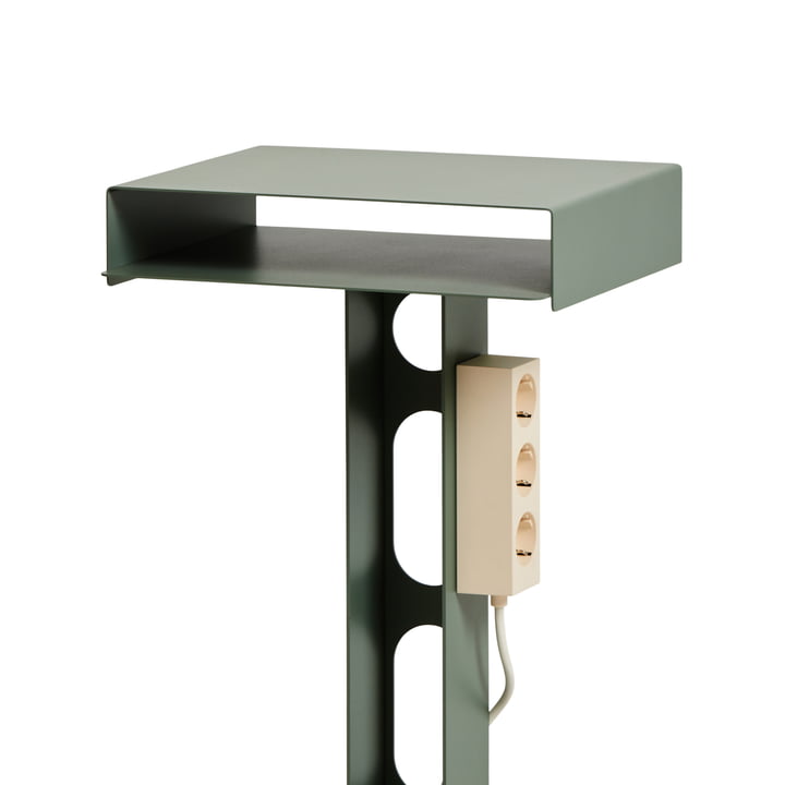 Pedestal - Sidekick Bord, mosgrøn