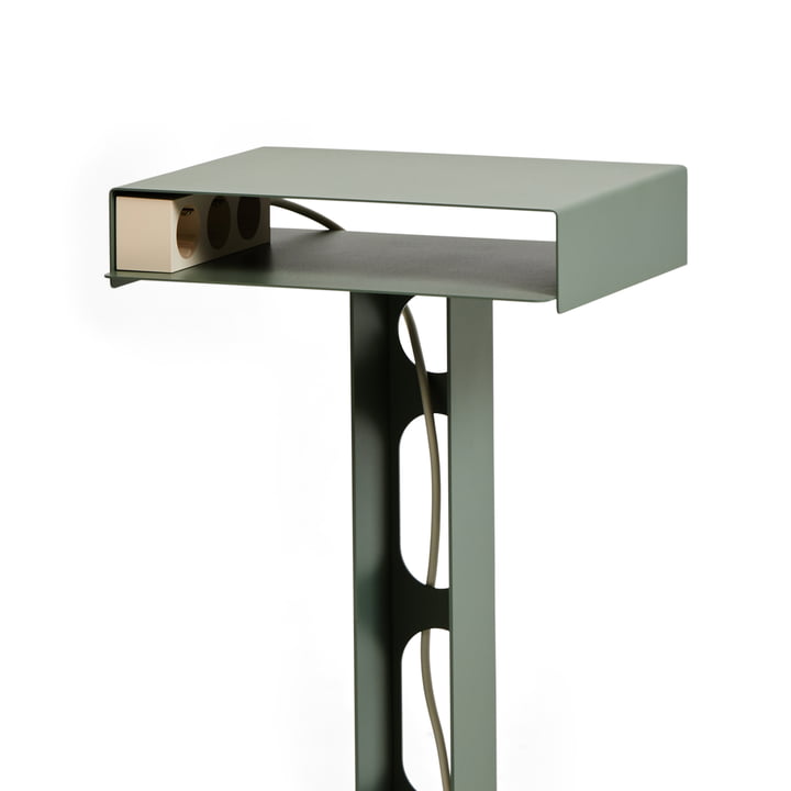 Pedestal - Sidekick Bord, mosgrøn