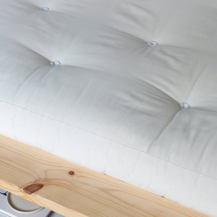 Comfort Futon madras, naturlig fra Karup Design