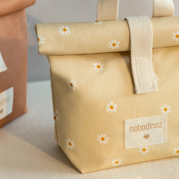 Sunshine Eco Lunch Bag, tusindfryd fra Nobodinoz