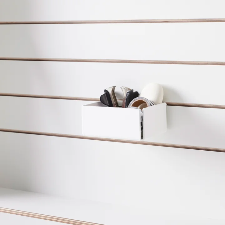 Müller Small Living - Papirboks til Flatmate væghængt sekretær, hvid