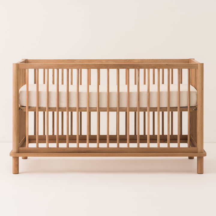 Nobodinoz - Latitude Evolutive babyseng, 70 x 140 cm, naturlig eg