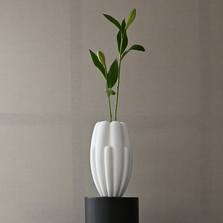 101 Copenhagen - Bloom vase, mini, ben hvid