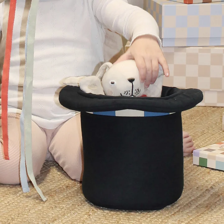 OYOY Mini - Magisk troldmandshat og kanin, sort/hvid