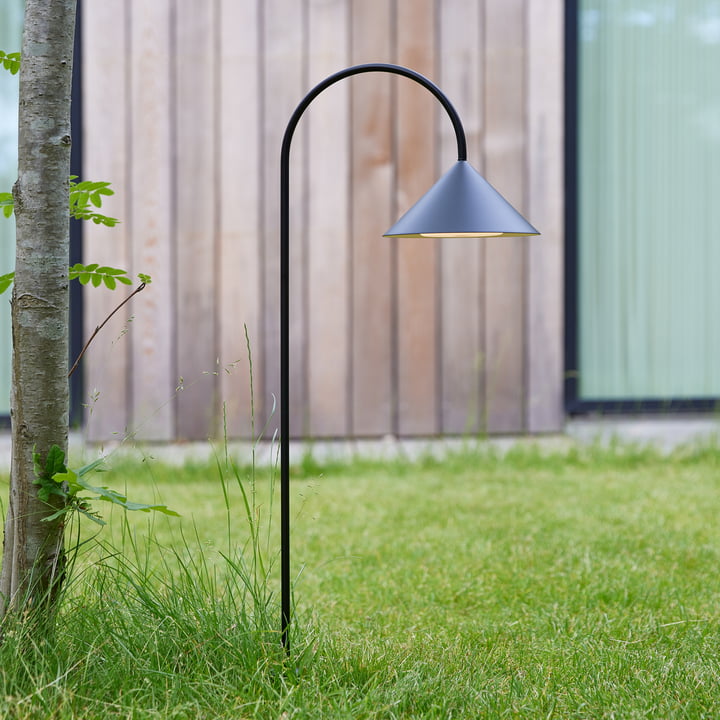 Frandsen - Grib LED batteridrevet udendørslampe med jordspyd, sort
