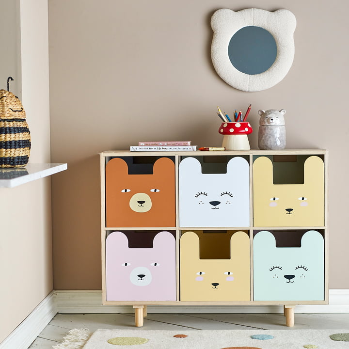 Bloomingville Mini - Calle reol med skuffer