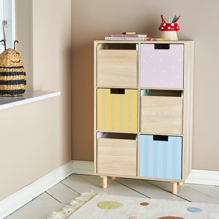 Bloomingville Mini - Calle reol med skuffer