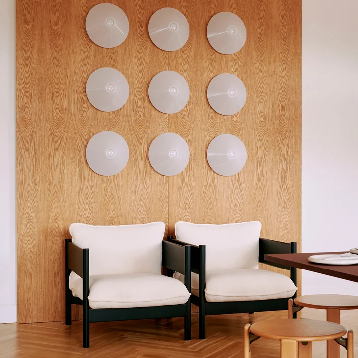 HAY - Ono Flush Mount væglampe