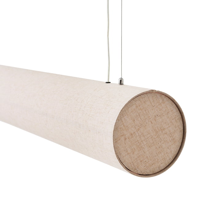 Hashira Linear LED pendel, L 140 cm, rå fra Audo