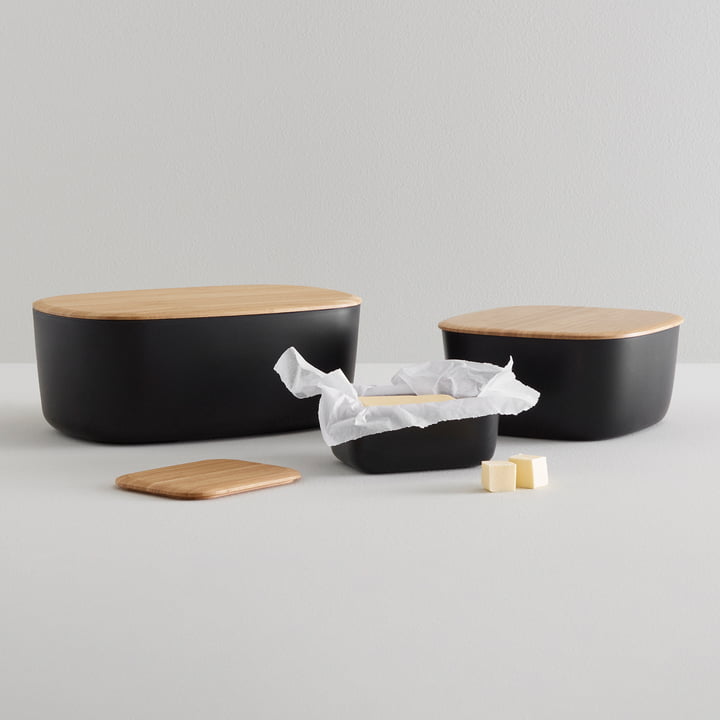 Rig-Tig by Stelton - Box-It brødspand L, sort