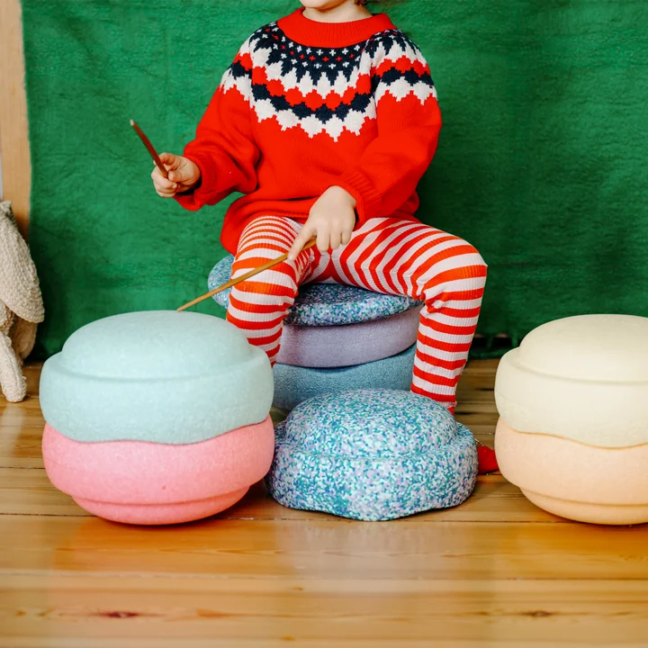 Stapelstein - Winter Special Rainbow Set komplet pastel, flerfarvet (sæt med 7)