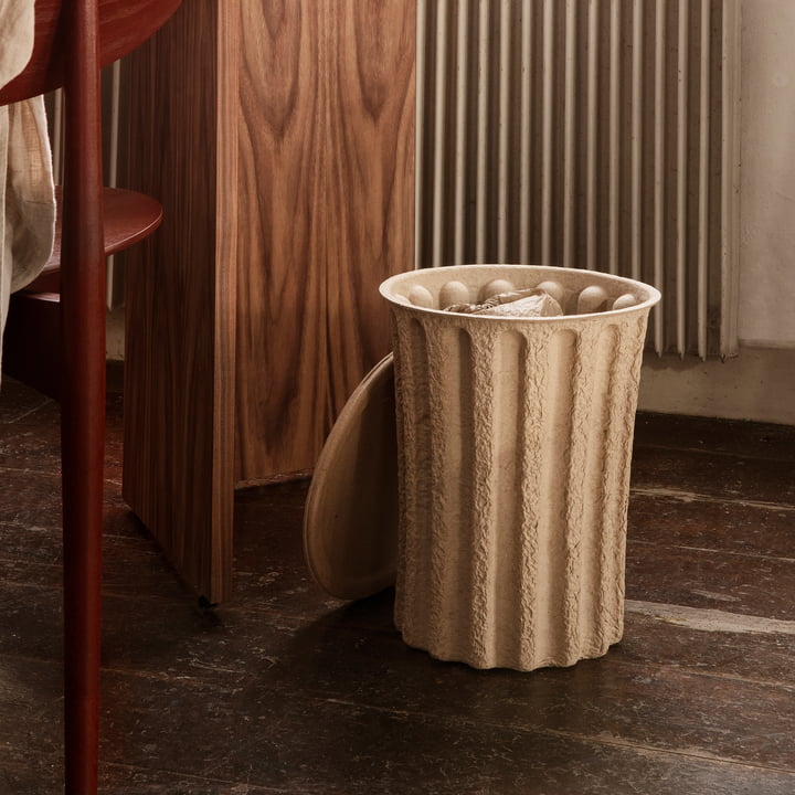 ferm Living - Paper Pulp papirspand, gråbrun