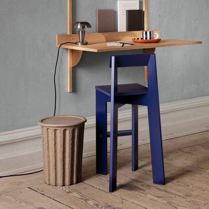 ferm Living - Paper Pulp papirspand, gråbrun