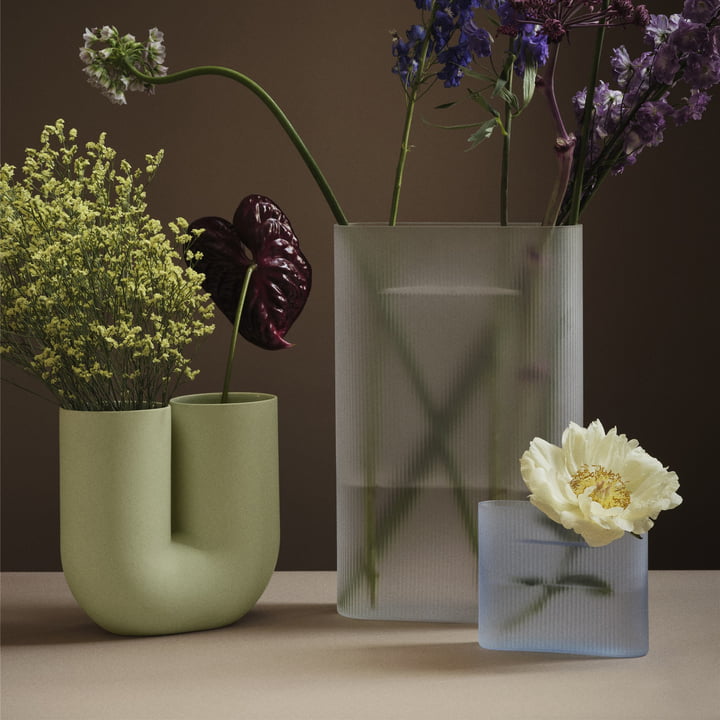 Muuto - Ridge Vase Glas