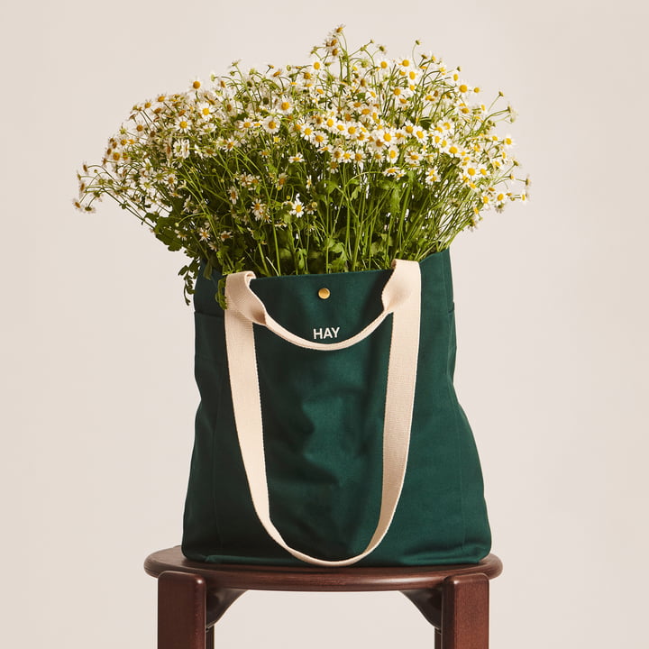 HAY - Everyday Tote Bag, mørkegrøn