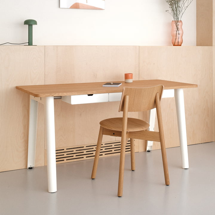 TipToe - NEW MODERN skrivebord med skoleskuffe
