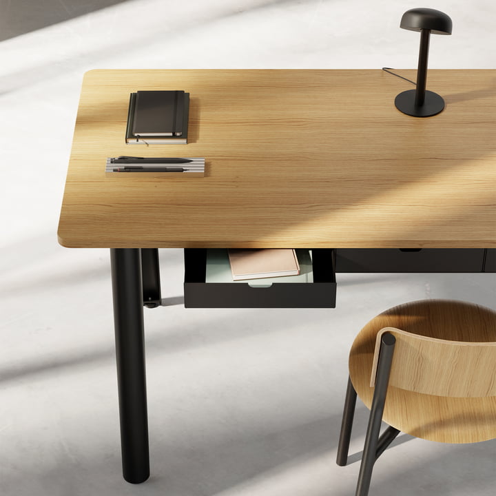 TipToe - NEW MODERN skrivebord med skoleskuffe