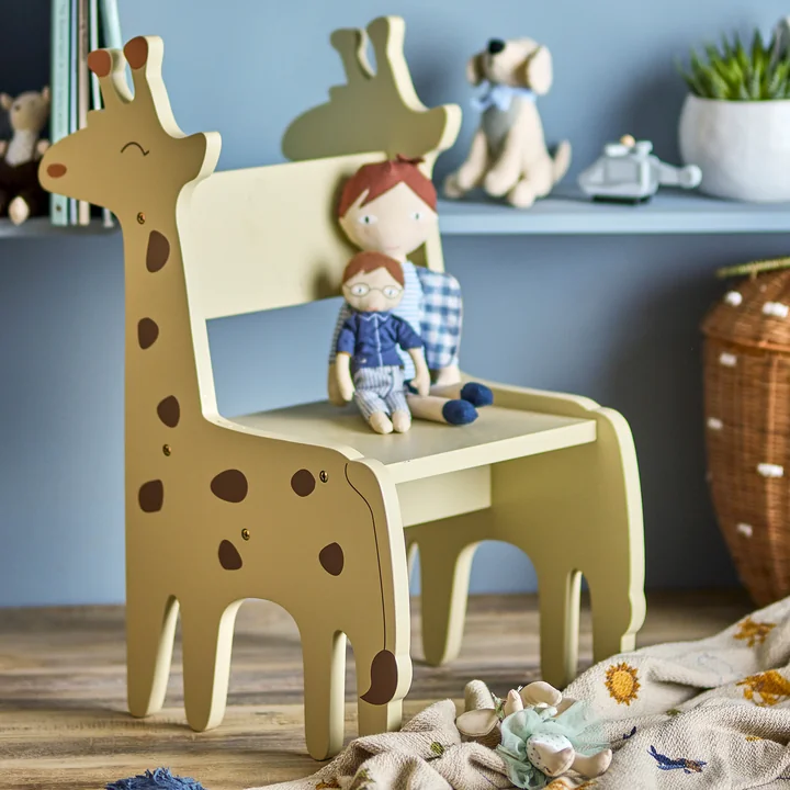 Bloomingville Mini - Ibber stol, H 62 cm, grå