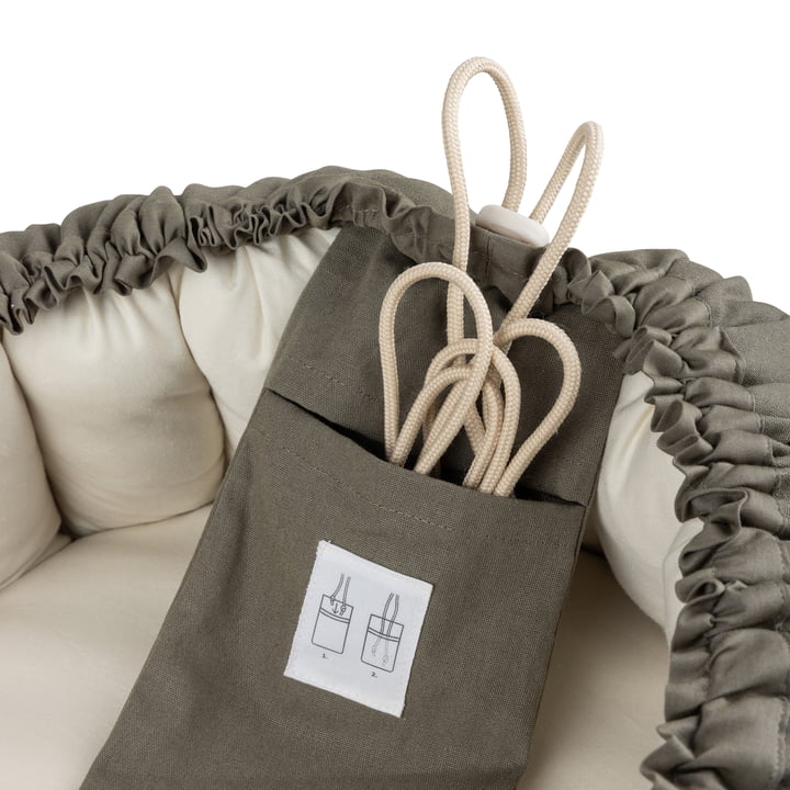 Sebra - 3-i-1 babynest