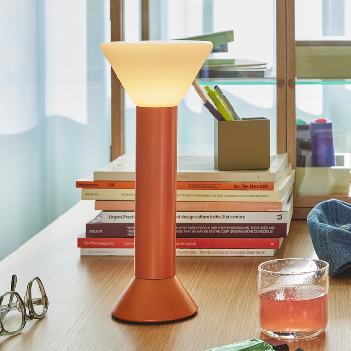 Hübsch Interior - Flash batteri lys, metallisk orange
