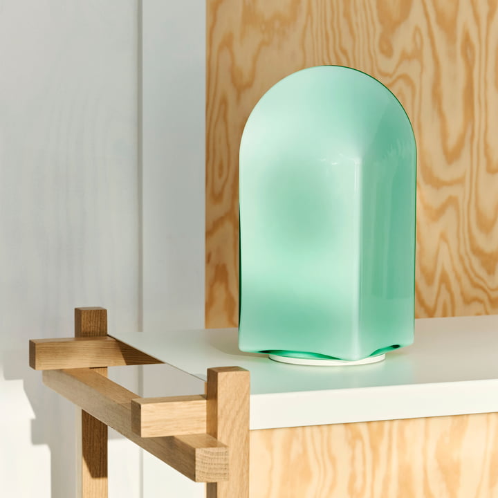 Hay - Parade Portable bordlampe 240, havskum grøn