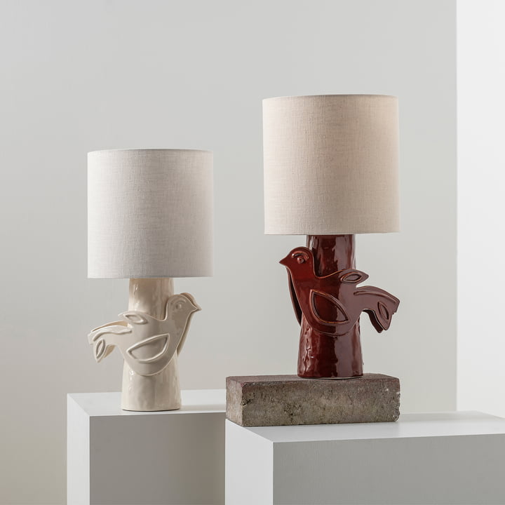 Serax - Paloma bordlampe, rød/beige