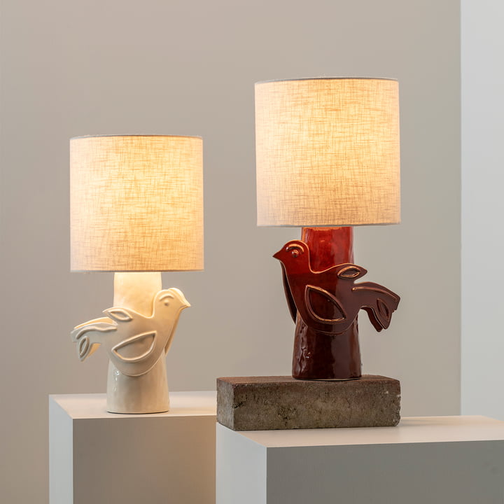 Serax - Paloma bordlampe, rød/beige