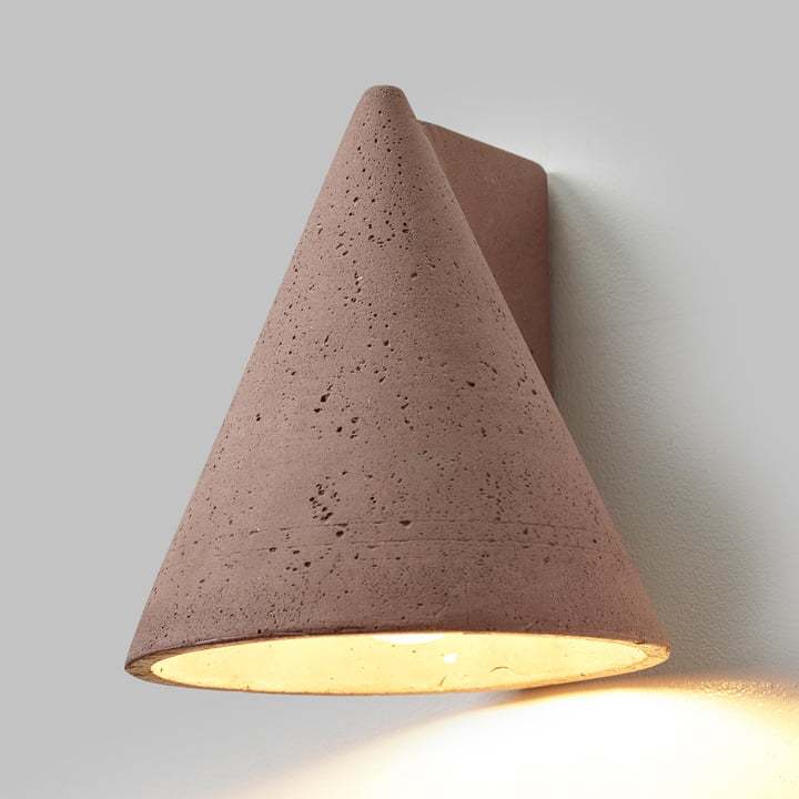 Serax - Primary Shape væglampe, mørkerød